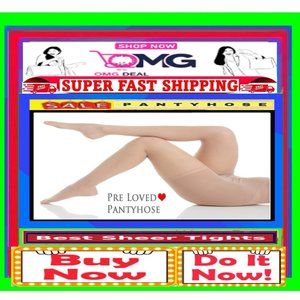 ✅🗣🚨🔴SALE❗️🔴📢Control Top SHEER TIGHTS Hosiery PANTYHOSE🚨📢💸BUY NOW❗🪩🤑🛍️